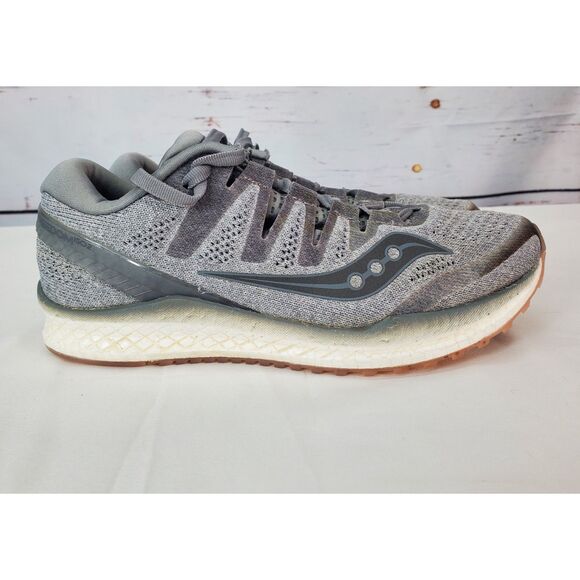 Women's Saucony Everun Gray Mesh Athletic Running Sneakers‎ SZ 8 - Picture 2 of 12